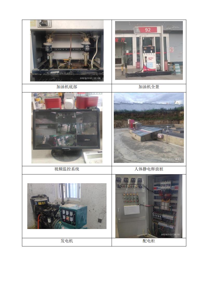 香格里拉迎賓加油站安全現狀評價(jià)報告基本信息公開(kāi)表