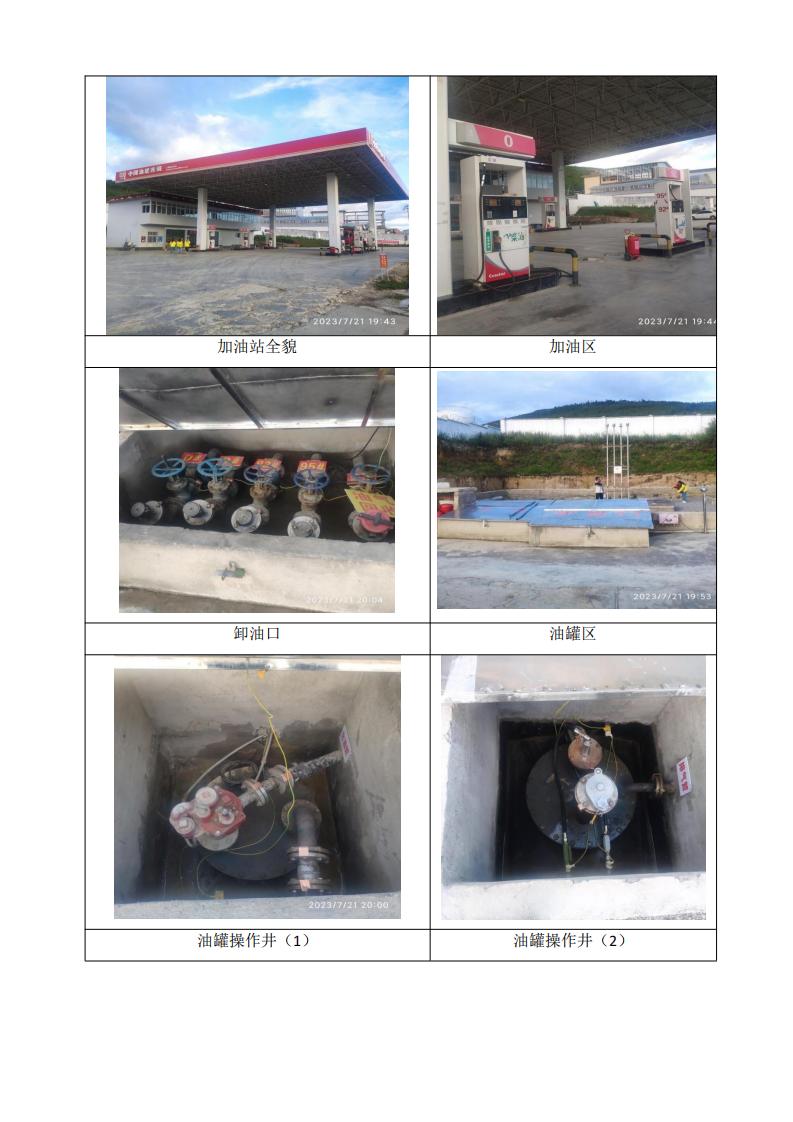 香格里拉迎賓加油站安全現狀評價(jià)報告基本信息公開(kāi)表
